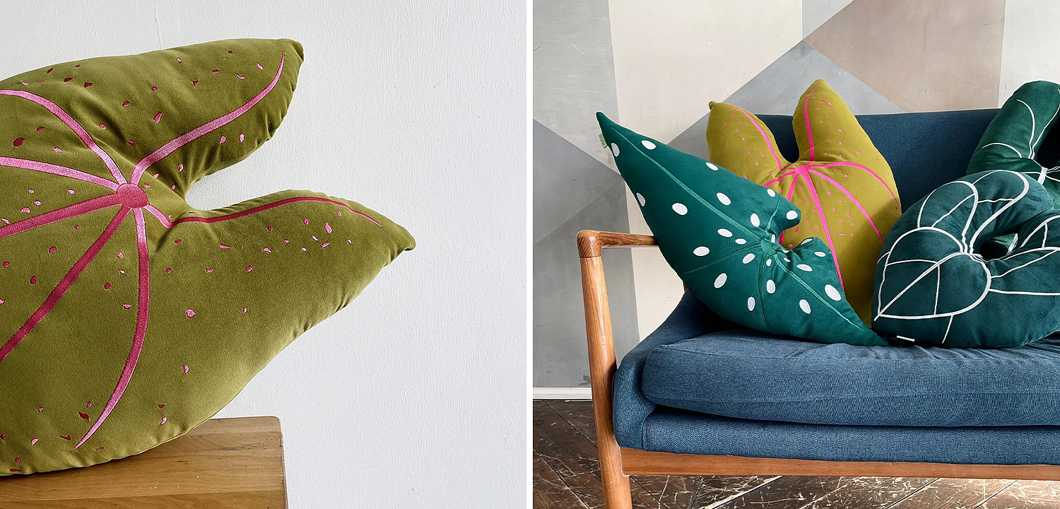Декоративная подушка Botanical Cushion Caladium Декоративная подушка Botanical Cushion Caladium - Loft-Concept в Орле