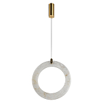 Подвесной светильник в форме кольца Cryptocrystalline Stone варинант исполнения - 7 | Loft Concept в Орле