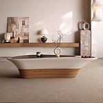 Журнальный столик фигурный со стеклянной столешницей Table Drop варинант исполнения - 3 | Loft Concept в Орле