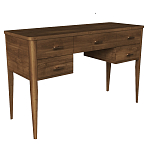 Стол письменный из массива бука Tasteful Furniture варинант исполнения - 1 | Loft Concept в Орле