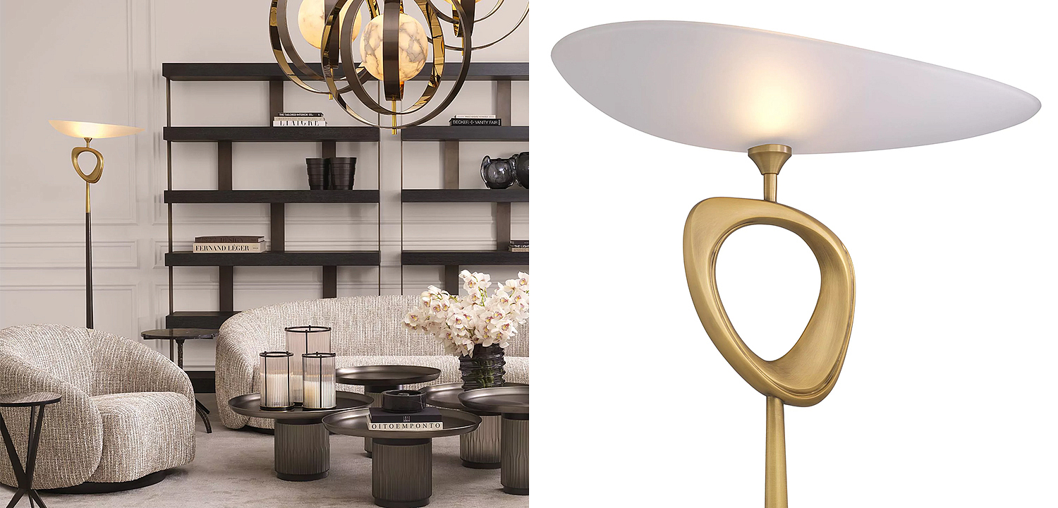 Торшер Eichholtz Floor Lamp Celine Торшер Eichholtz Floor Lamp Celine - Loft-Concept в Орле