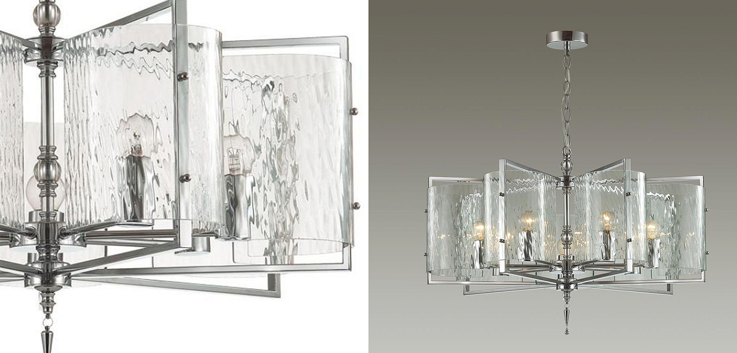 Люстра Karissa Chrome Chandelier 65 Люстра Karissa Chrome Chandelier 65 - Loft-Concept в Орле