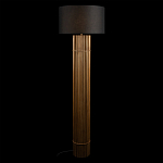 Торшер с металлическим золотым трубчатым основанием Fulgurite варинант исполнения - 3 | Loft Concept в Орле