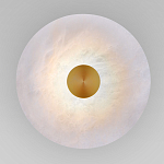 Бра светодиодный с мраморным рассеивателем латунь варинант исполнения - 1 | Loft Concept в Орле