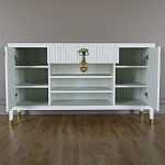 Комод-буфет Elsa Dreams White с открытыми полками   варинант исполнения - 3 | Loft Concept в Орле