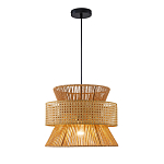Подвесной светильник с абажуром из натуральных материалов Light Inside the Cell варинант исполнения - 2 | Loft Concept в Орле