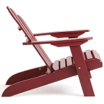 Уличное кресло из массива акации Adirondack Wooden Chair Red варинант исполнения - 3 | Loft Concept в Орле