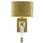 Бра с овальным абажуром на прозрачном основании Masculinity варинант исполнения - 2 | Loft Concept в Орле