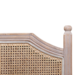 Изголовье кровати коричневое с обивкой из ротанга Olivia Headboard варинант исполнения - 2 | Loft Concept в Орле