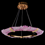 Люстра в форме кольца розовая Warm Pink Light варинант исполнения - 1 | Loft Concept в Орле