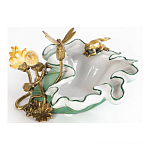 Чаша фигурная с обитателями леса и цветами Eden Garden варинант исполнения - 2 | Loft Concept в Орле