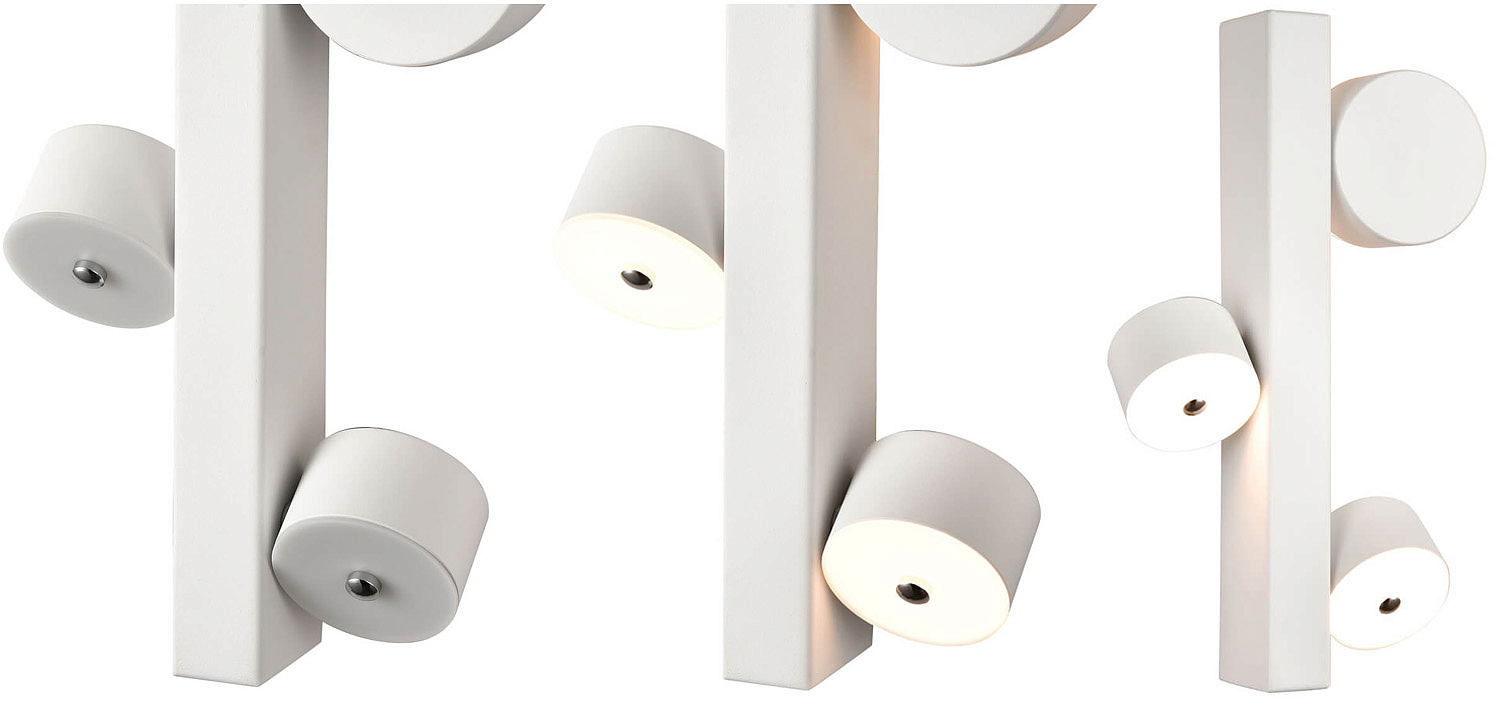 Бра Pohon White Circles Wall Lamp Бра Pohon White Circles Wall Lamp - Loft-Concept в Орле