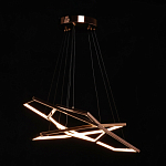 Люстра с 3-мя подвесами в виде шестиугольников Hexagon Horizontal варинант исполнения - 3 | Loft Concept в Орле