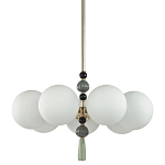 Люстра со вставками из керамики SkyEast 7 ламп варинант исполнения - 1 | Loft Concept в Орле