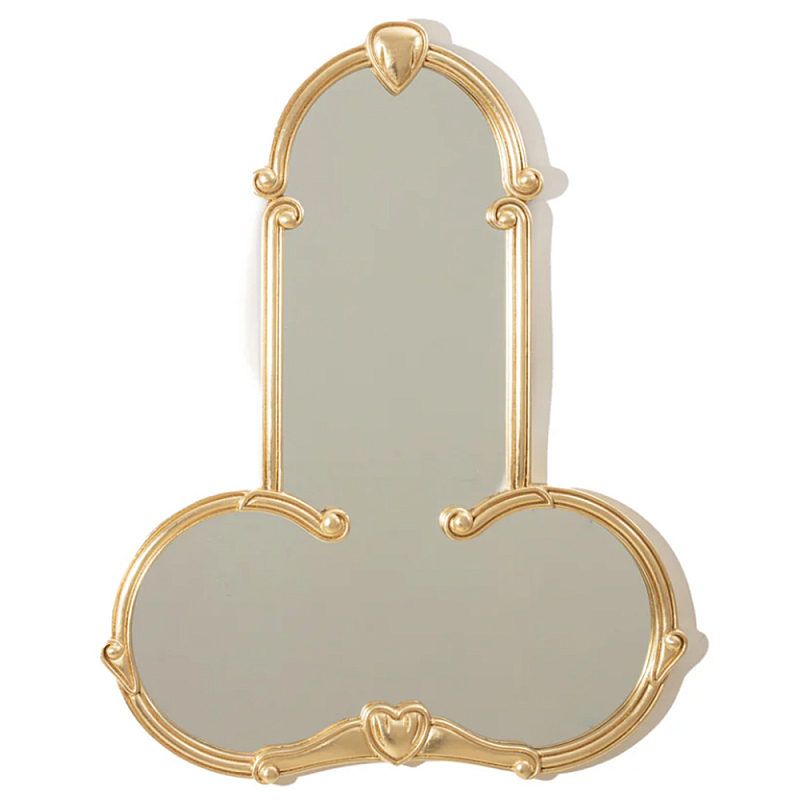 Зеркало SELETTI Liberty Mirror Man Золотой в Орле | Loft Concept 