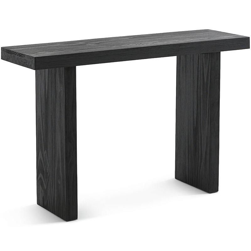 Консоль из массива сосны Morino Console Table Черный Консоль из массива сосны Morino Console Table Черный в Орле | Loft Concept