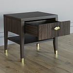 Прикроватная тумбочка с ящиком Elsa Dreams Walnut варинант исполнения - 2 | Loft Concept в Орле