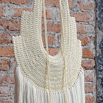 Аксессуар настенный в Эко стиле Белый wall decor White dress варинант исполнения - 1 | Loft Concept в Орле