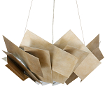 Люстра из прямоугольных панелей Iron Panels варинант исполнения - 3 | Loft Concept в Орле