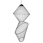 Подвесной светильник из металла Figured Beam варинант исполнения - 1 | Loft Concept в Орле