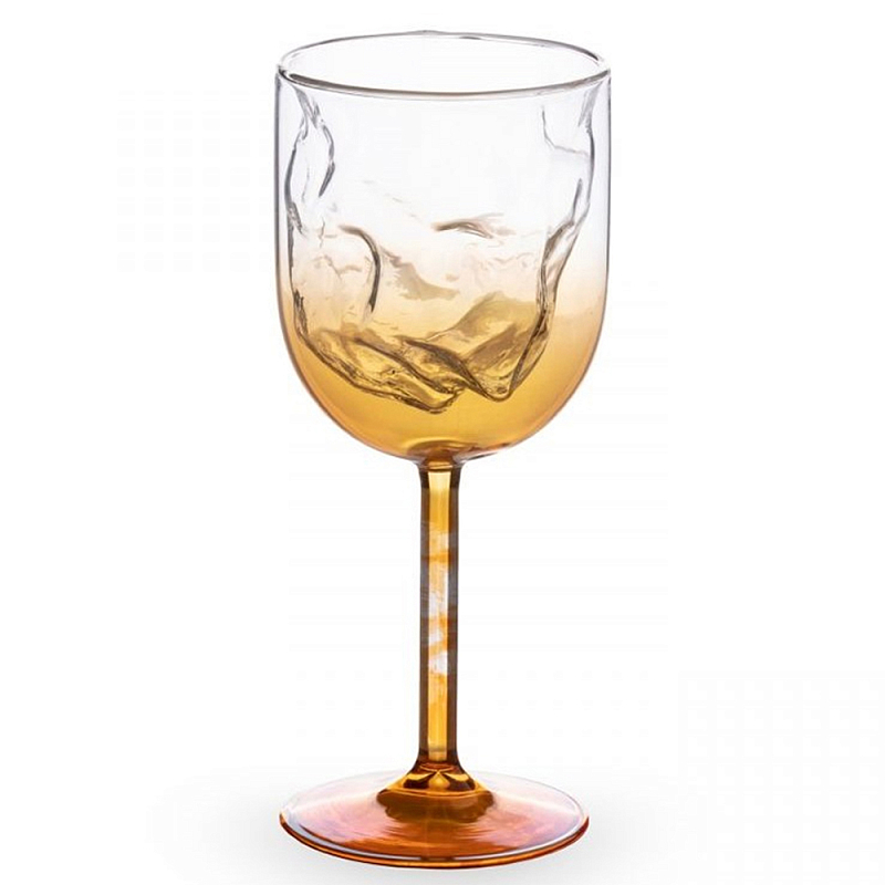 Бокал Seletti Meteorite Wine Янтарный Бокал Seletti Meteorite Wine Янтарный в Орле | Loft Concept