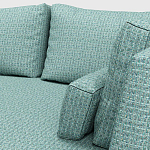 Мебельная ткань Шенилл бирюзовый цвет 142 см T4-61 варинант исполнения - 8 | Loft Concept в Орле