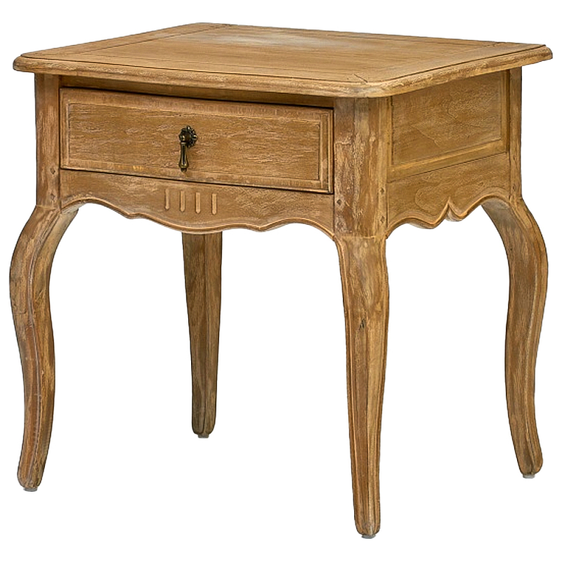 Прикроватная тумба из массива дерева Wooden Margery Bedside Table Дуб темный в Орле | Loft Concept 