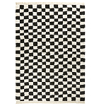 Ковер с шахматным принтом Chess Layout с эффектом шерсти варинант исполнения - 3 | Loft Concept в Орле