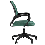 Офисное кресло с основанием из черного пластика Desk chairs Green варинант исполнения - 3 | Loft Concept в Орле