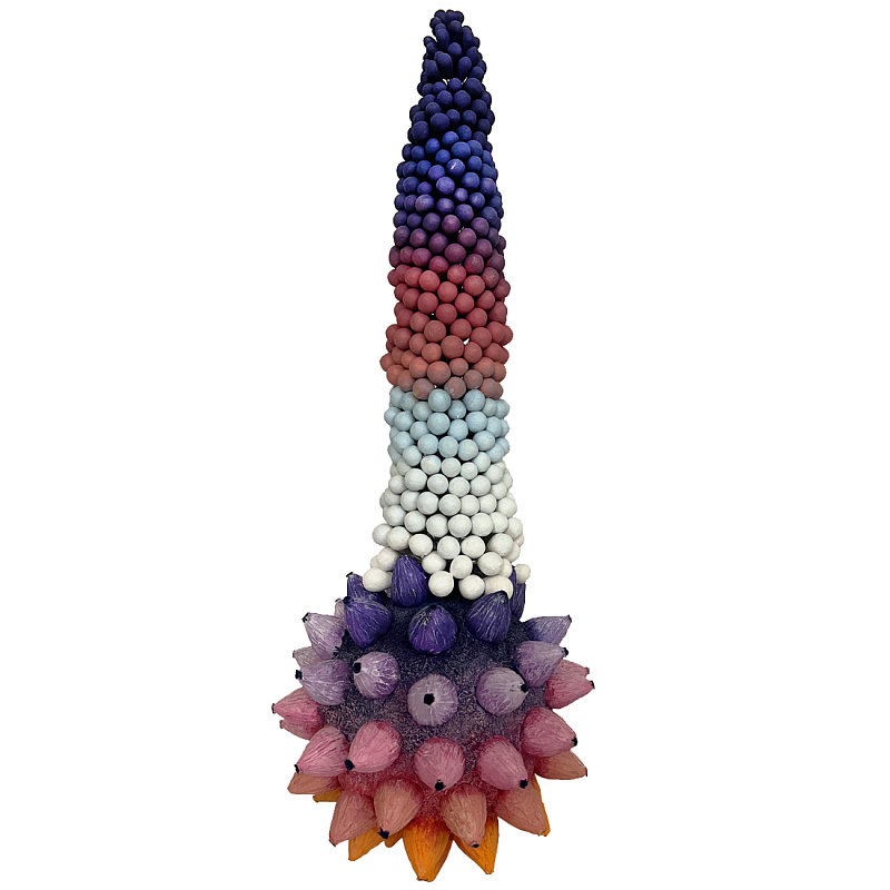 Статуэтка для интерьера цветной фрукт Tropical Fruit Pandora 68 Фиолетовый Оранжевый Лиловый в Орле | Loft Concept 