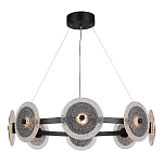 Люстра с плафонами из фактурного двойного стекла Heterochromia варинант исполнения - 4 | Loft Concept в Орле