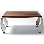 Дизайнерский раздвижной обеденный стол Poltronova Split Dining Table варинант исполнения - 3 | Loft Concept в Орле