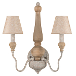 Бра с двумя конусовидными тканевыми абажурами Neighborhood варинант исполнения - 1 | Loft Concept в Орле