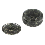 Сахарница из натурального камня Змеевик Stone Sugar Bowls варинант исполнения - 9 | Loft Concept в Орле