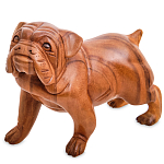 Статуэтка деревянная в виде собаки Balinese Dog 2 варинант исполнения - 1 | Loft Concept в Орле