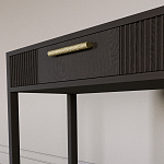 Элегантная Консоль Primo с выдвижным ящиком Темный орех варинант исполнения - 3 | Loft Concept в Орле