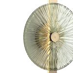 Бра с круглым стеклянным плафоном Gingham варинант исполнения - 9 | Loft Concept в Орле