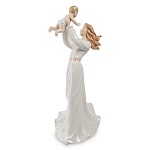 Статуэтка фарфоровая Девушка с ребенком Charming Statuette варинант исполнения - 2 | Loft Concept в Орле