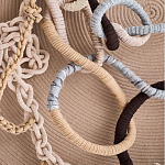 Круглое Дизайнерское Панно Дюна Round Panel Dune варинант исполнения - 5 | Loft Concept в Орле