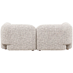 Дизайнерский двухместный диван с мягкими спинкой и подлокотниками бежевый Madelaine Sofa Beige варинант исполнения - 2 | Loft Concept в Орле