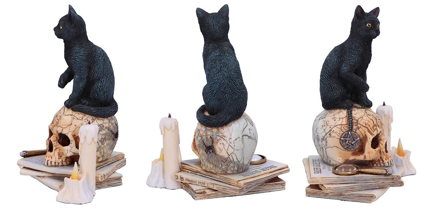Статуэтка Cat on Skull Статуэтка Cat on Skull - Loft-Concept в Орле