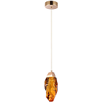 Подвесной светильник Soar Hanging Lamp Brass Amber Янтарный варинант исполнения - 2 | Loft Concept в Орле