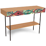 Консоль с принтом на ящиках Elise Console Table варинант исполнения - 11 | Loft Concept в Орле