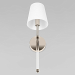 Бра с белым тканевым плафоном в форме конуса и металлическим основанием Nicoleta варинант исполнения - 4 | Loft Concept в Орле