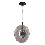 Подвесной светильник из дымчатого фактурного двойного стекла Heterochromia варинант исполнения - 3 | Loft Concept в Орле