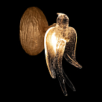 Бра с прозрачной стеклянной фигуркой птички Serip Voa варинант исполнения - 4 | Loft Concept в Орле