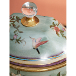 Ваза с крышкой и цветочным узором Genuine Chinese Classics варинант исполнения - 3 | Loft Concept в Орле