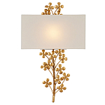 Бра с прямоугольным абажуром и каркасом в виде лепестков клевера Hanging Clover варинант исполнения - 2 | Loft Concept в Орле