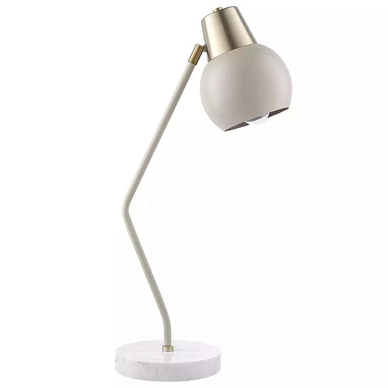 Настольная лампа с регулируемым плафоном Adjustable Lamp Бежевый Сливовый Настольная лампа с регулируемым плафоном Adjustable Lamp Бежевый Сливовый в Орле | Loft Concept