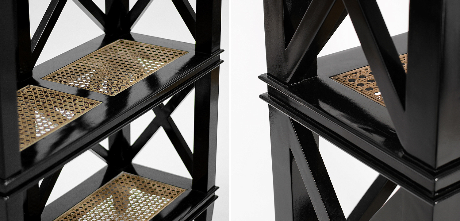 Стеллаж Jacqueline Wicker Shelves Стеллаж Jacqueline Wicker Shelves - Loft-Concept в Орле